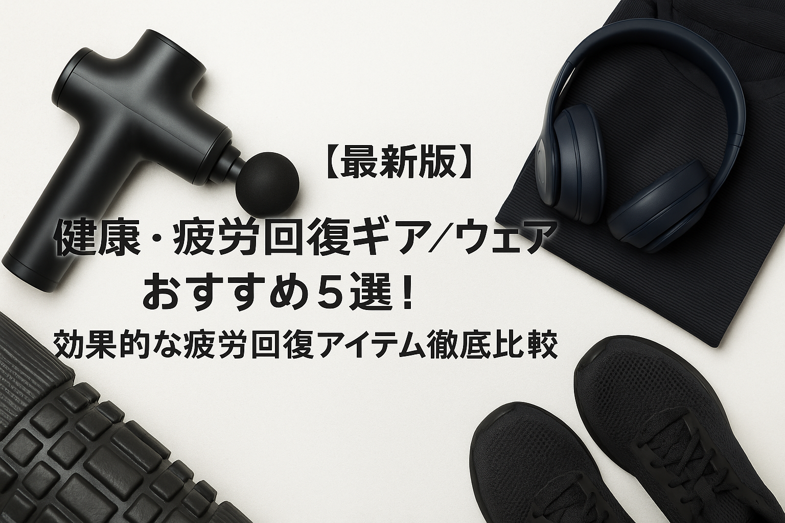 【最新版】健康・疲労回復ギア/ウェアおすすめ5選！効果的な疲労回復アイテム徹底比較